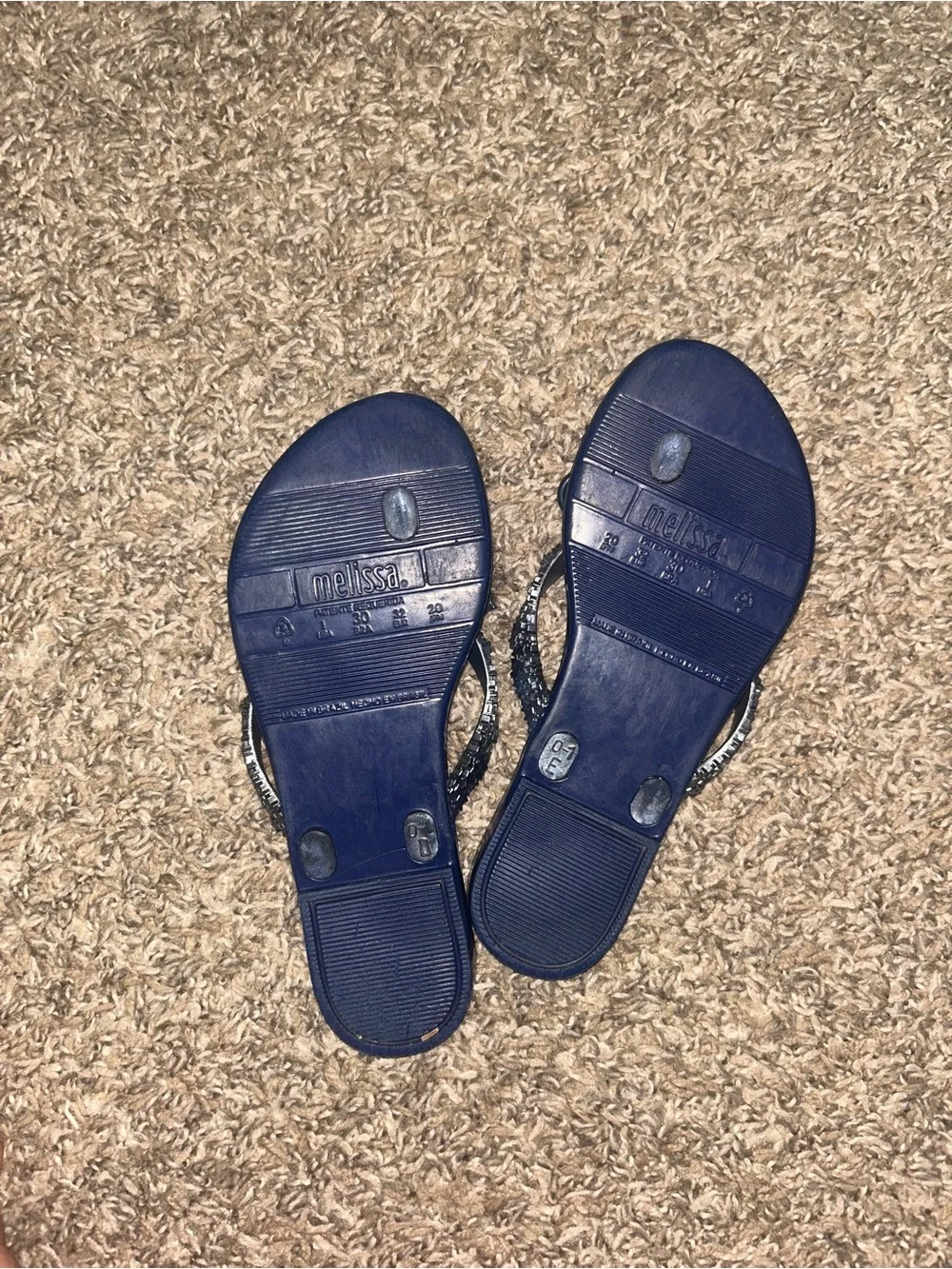 Mini Melissa Stars Sandals size 1